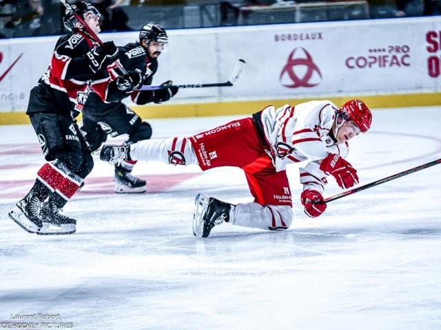 Photo hockey match Bordeaux - Briançon  le 20/10/2024