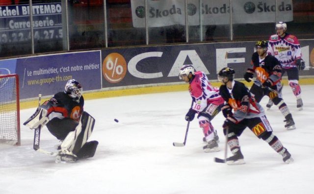 Photo hockey match Amiens  - Epinal  le 24/10/2009