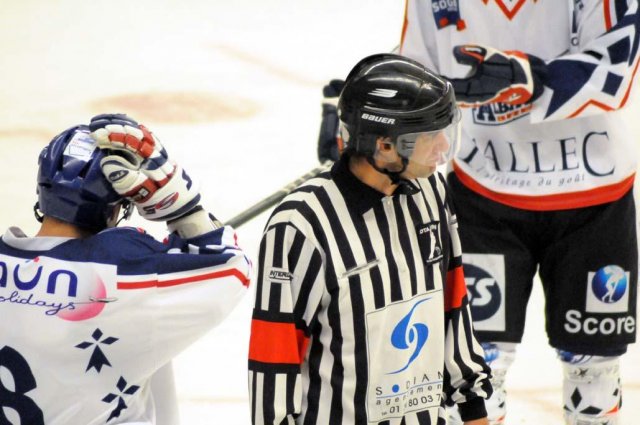 Photo hockey match Caen  - Brest  le 27/10/2009