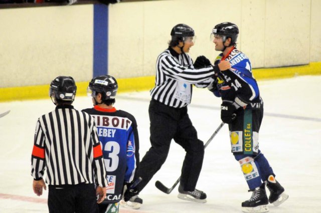 Photo hockey match Caen  - Brest  le 27/10/2009