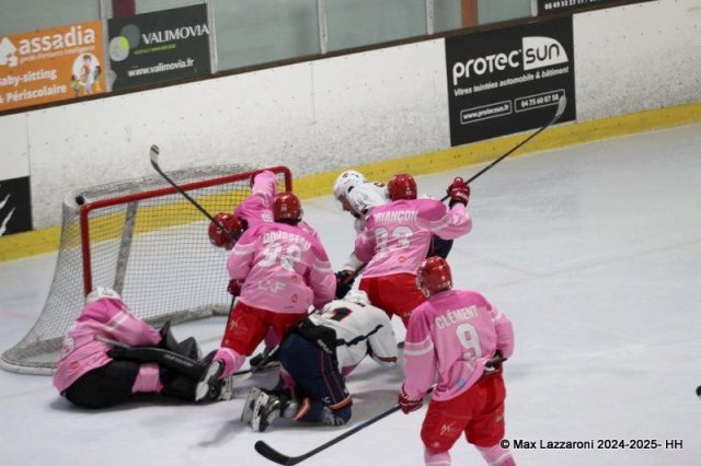 Photo hockey match Valence - Montpellier  le 19/10/2024