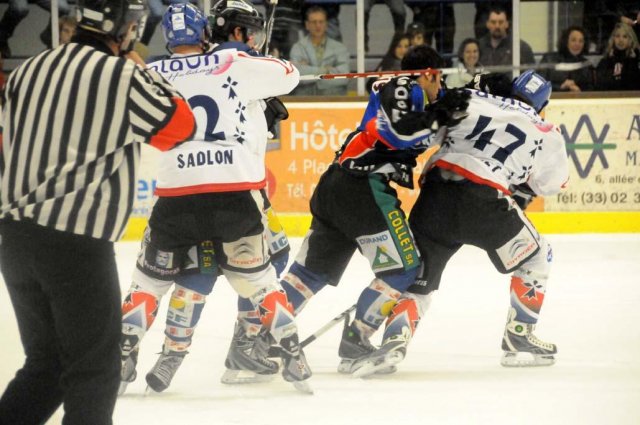 Photo hockey match Caen  - Brest  le 27/10/2009