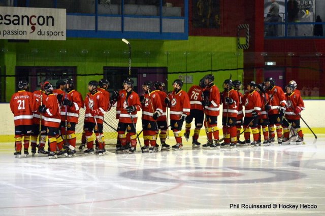 Photo hockey match Besançon - Strasbourg  le 23/10/2024