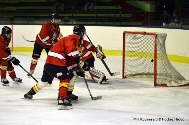 Photo hockey match Besançon - Strasbourg  le 23/10/2024