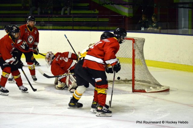 Photo hockey match Besançon - Strasbourg  le 23/10/2024