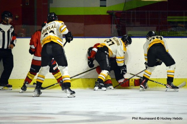 Photo hockey match Besançon - Strasbourg  le 23/10/2024