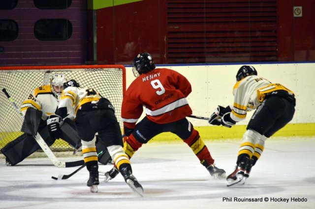 Photo hockey match Besançon - Strasbourg  le 23/10/2024