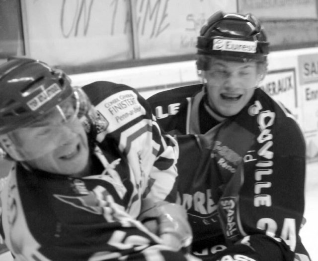 Photo hockey match Caen  - Brest  le 27/10/2009