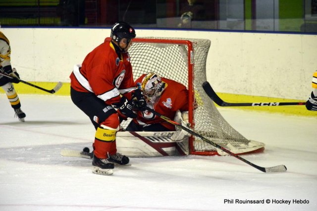 Photo hockey match Besançon - Strasbourg  le 23/10/2024