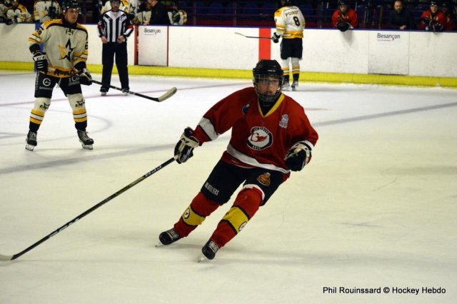 Photo hockey match Besançon - Strasbourg  le 23/10/2024