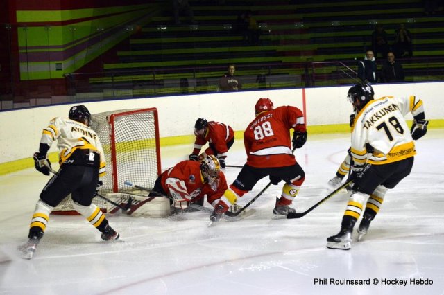 Photo hockey match Besançon - Strasbourg  le 23/10/2024