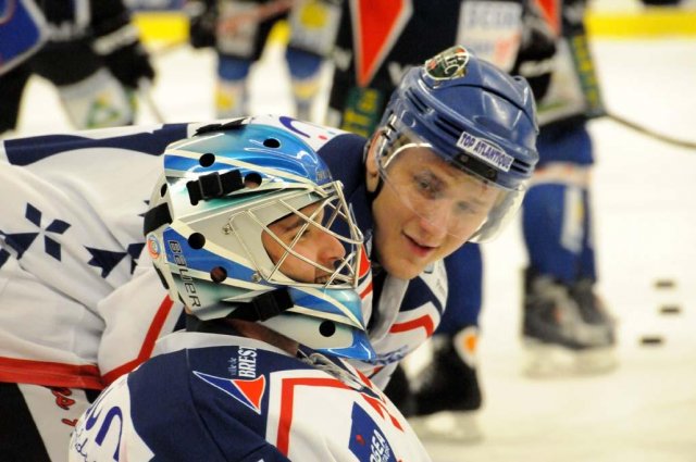 Photo hockey match Caen  - Brest  le 27/10/2009
