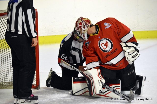 Photo hockey match Besançon - Strasbourg  le 23/10/2024