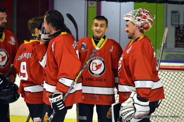 Photo hockey match Besançon - Strasbourg  le 23/10/2024