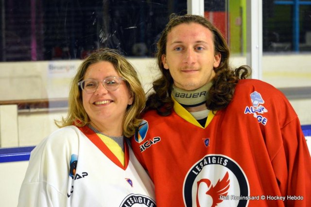 Photo hockey match Besançon - Strasbourg  le 23/10/2024