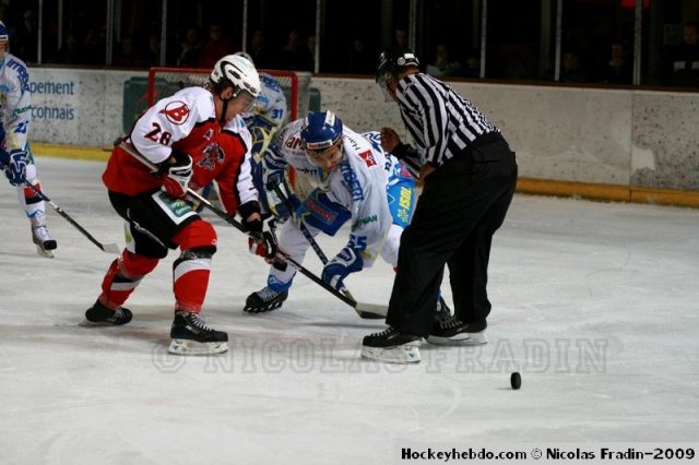 Photo hockey match Briançon  - Gap  le 27/10/2009