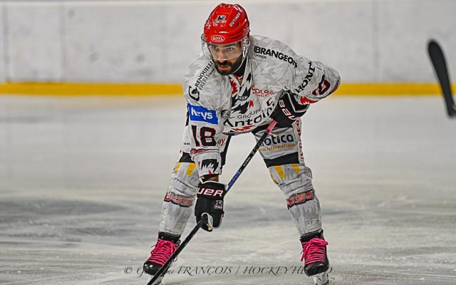 Photo hockey match Nantes - Cholet  le 22/10/2024