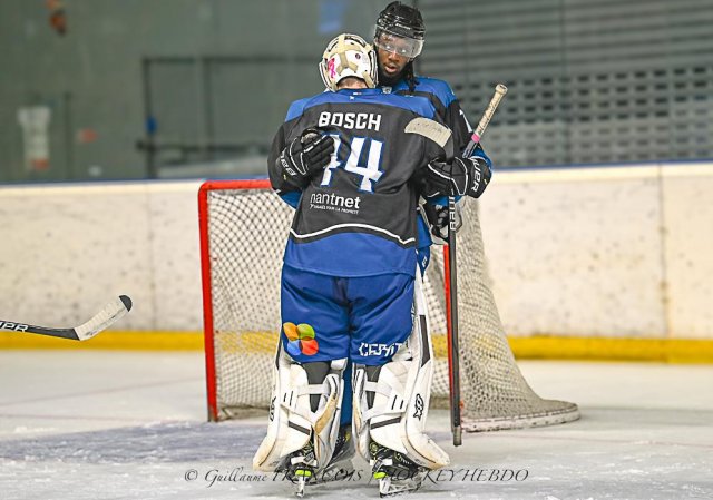 Photo hockey match Nantes - Cholet  le 22/10/2024