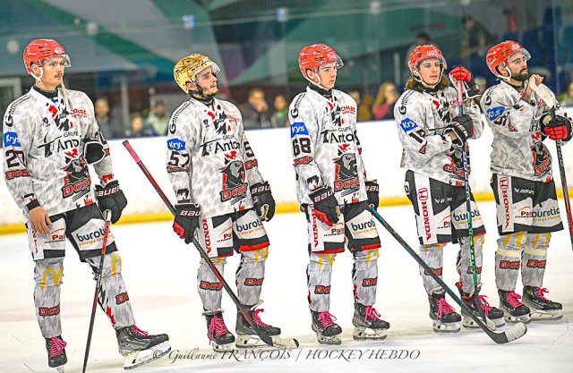 Photo hockey match Nantes - Cholet  le 22/10/2024