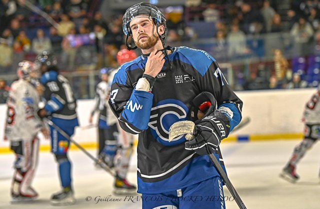 Photo hockey match Nantes - Cholet  le 22/10/2024