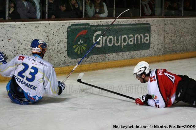 Photo hockey match Briançon  - Gap  le 27/10/2009