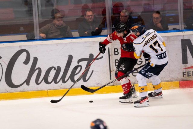 Photo hockey match Morzine-Avoriaz - Villard-de-Lans le 26/10/2024