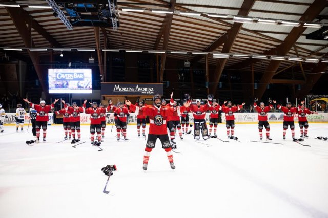 Photo hockey match Morzine-Avoriaz - Villard-de-Lans le 26/10/2024