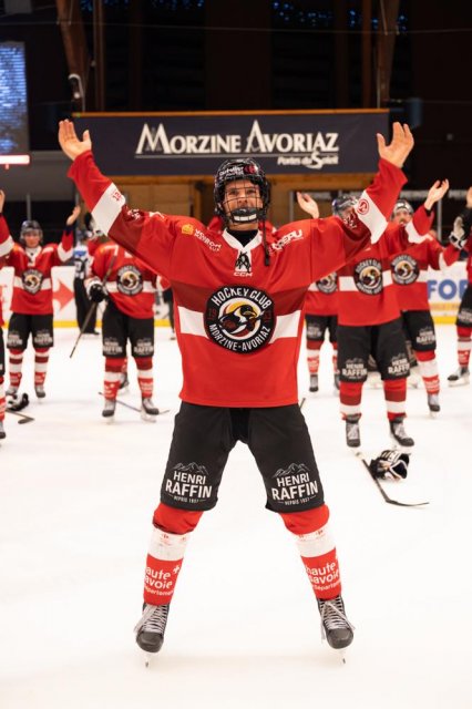Photo hockey match Morzine-Avoriaz - Villard-de-Lans le 26/10/2024