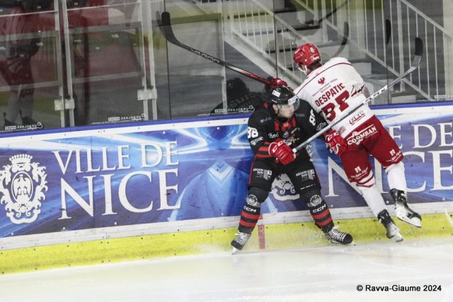 Photo hockey match Nice - Briançon  le 27/10/2024