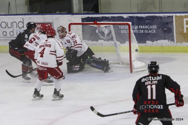 Photo hockey match Nice - Briançon  le 27/10/2024
