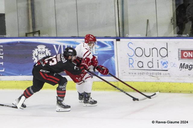Photo hockey match Nice - Briançon  le 27/10/2024