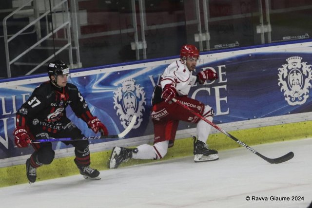 Photo hockey match Nice - Briançon  le 27/10/2024