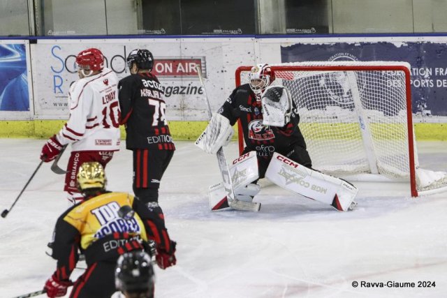 Photo hockey match Nice - Briançon  le 27/10/2024