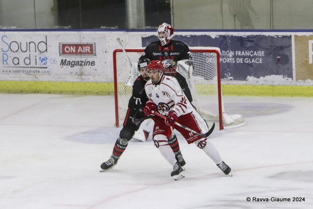 Photo hockey match Nice - Briançon  le 27/10/2024