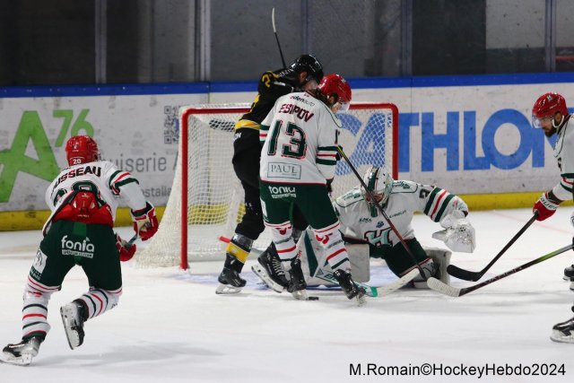 Photo hockey match Rouen - Anglet le 29/10/2024