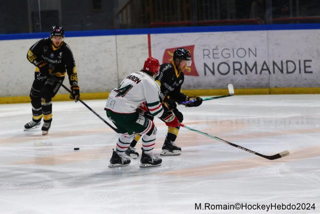 Photo hockey match Rouen - Anglet le 29/10/2024