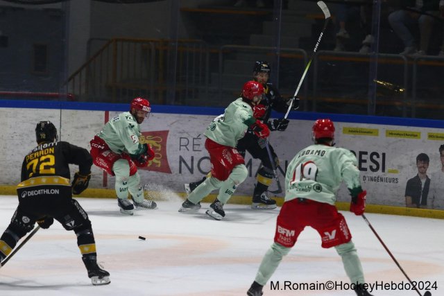 Photo hockey match Rouen - Cergy-Pontoise le 03/11/2024