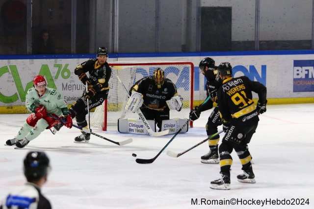 Photo hockey match Rouen - Cergy-Pontoise le 03/11/2024