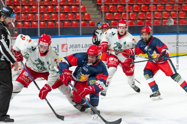 Photo hockey reportage U20 - Grenoble vs Cergy