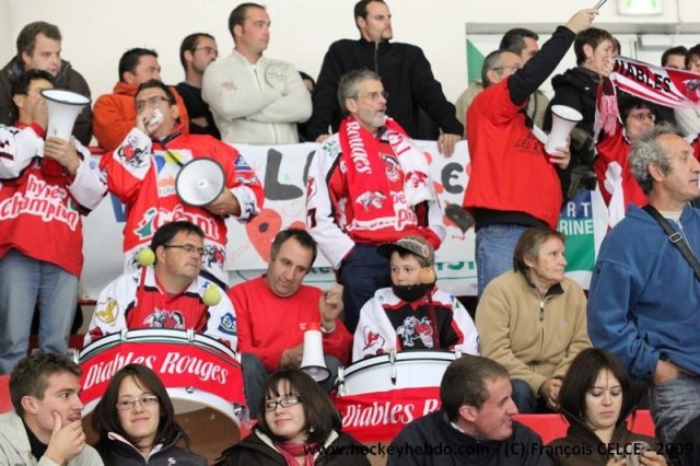 Photo hockey match Briançon  - Gap  le 27/10/2009