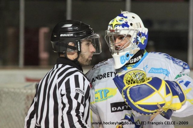 Photo hockey match Briançon  - Gap  le 27/10/2009