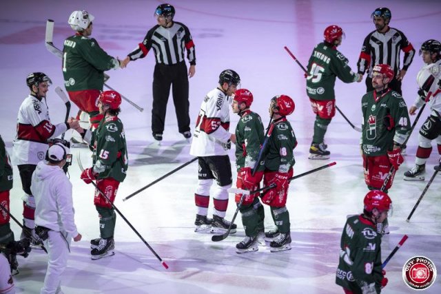 Photo hockey match Cergy-Pontoise - Bordeaux le 05/11/2024