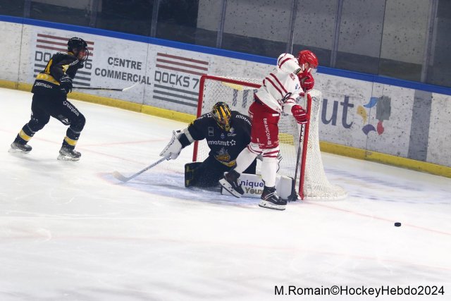 Photo hockey match Rouen - Briançon  le 08/11/2024