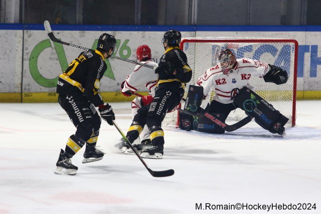 Photo hockey match Rouen - Briançon  le 08/11/2024