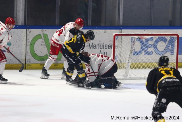 Photo hockey match Rouen - Briançon  le 08/11/2024