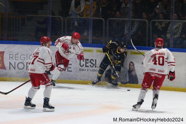 Photo hockey match Rouen - Briançon  le 08/11/2024