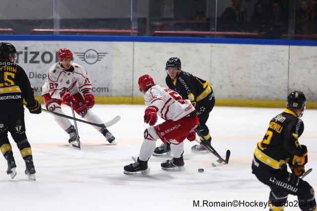 Photo hockey match Rouen - Briançon  le 08/11/2024