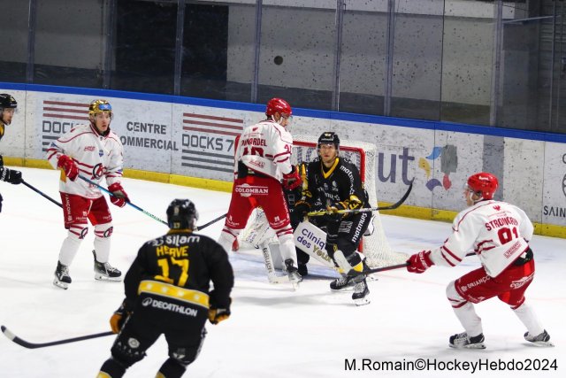 Photo hockey match Rouen - Briançon  le 08/11/2024