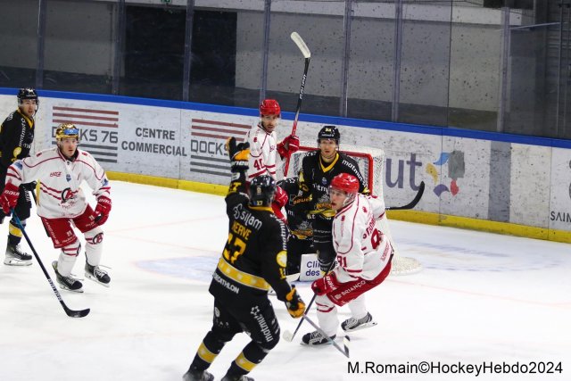 Photo hockey match Rouen - Briançon  le 08/11/2024