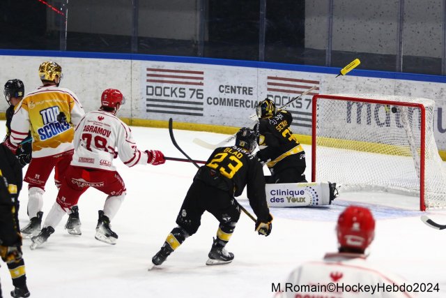 Photo hockey match Rouen - Briançon  le 08/11/2024